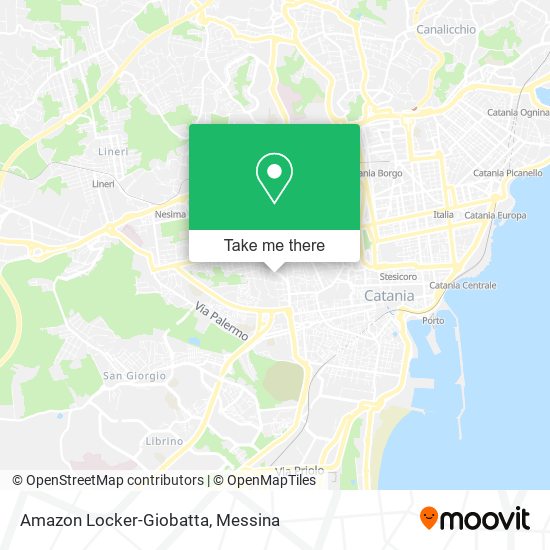 Amazon Locker-Giobatta map