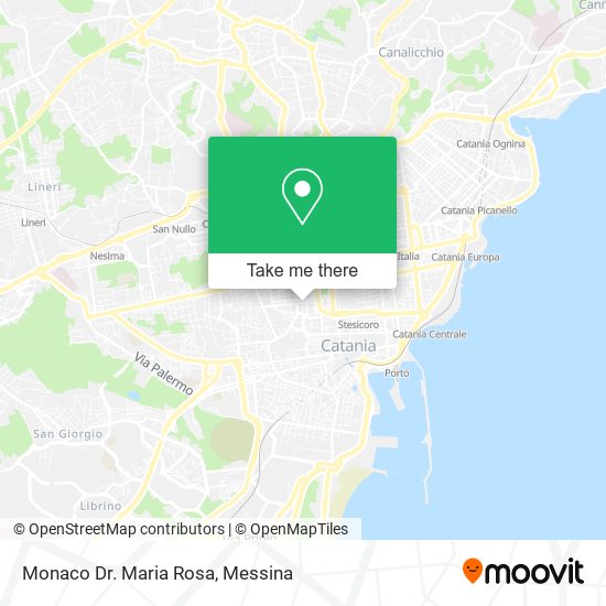 Monaco Dr. Maria Rosa map