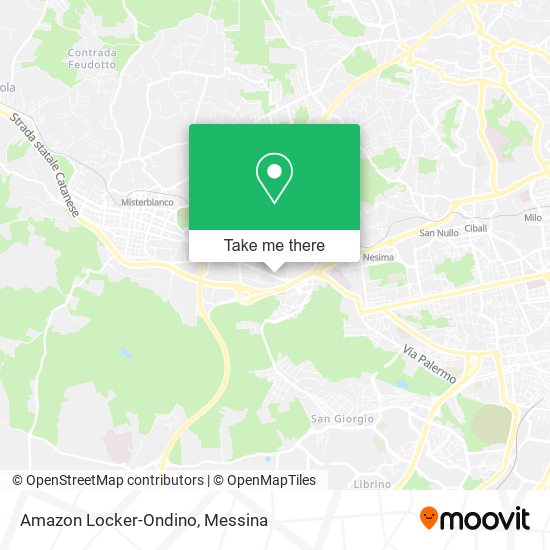 Amazon Locker-Ondino map