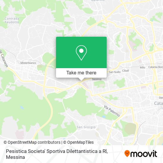 Pesistica Societa' Sportiva Dilettantistica a Rl map