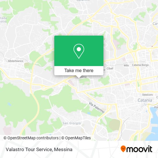 Valastro Tour Service map