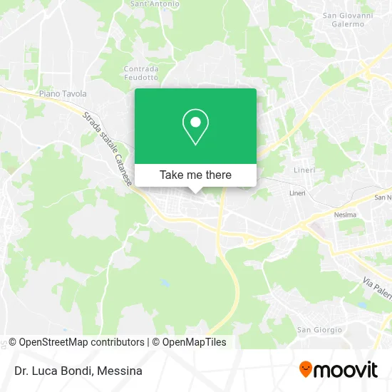 Dr. Luca Bondi map