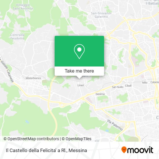Il Castello della Felicita' a Rl. map