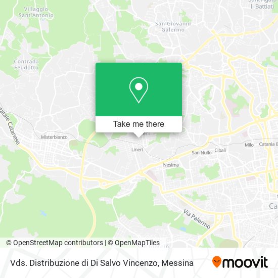 Vds. Distribuzione di Di Salvo Vincenzo map