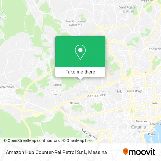Amazon Hub Counter-Rei Petrol S.r.l. map