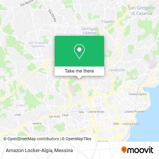 Amazon Locker-Algia map