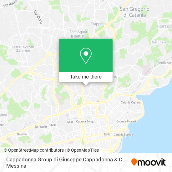 Cappadonna Group di Giuseppe Cappadonna & C. map