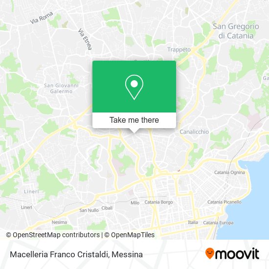 Macelleria Franco Cristaldi map