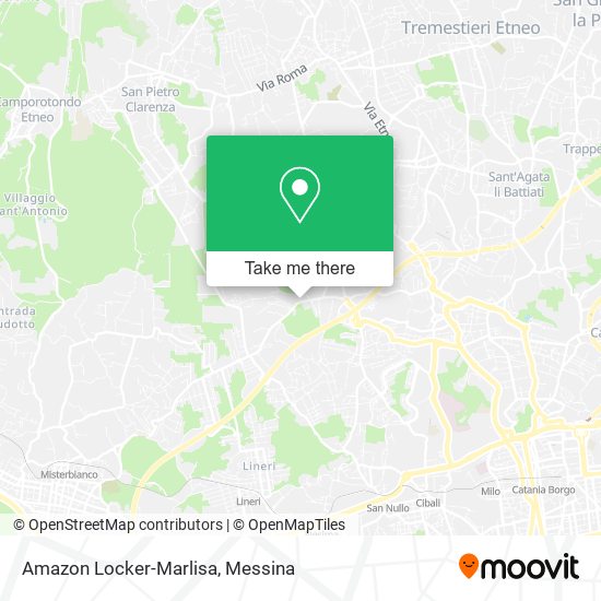 Amazon Locker-Marlisa map
