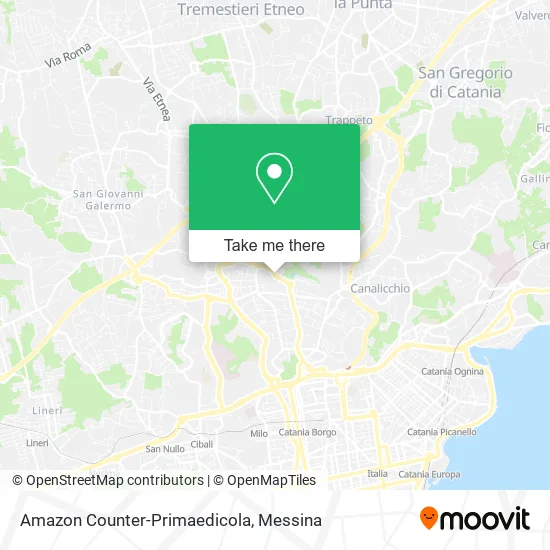 Amazon Counter-Primaedicola map