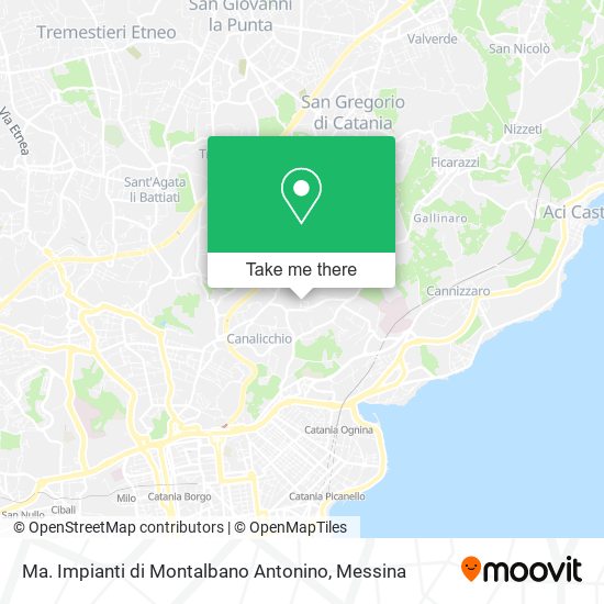 Ma. Impianti di Montalbano Antonino map