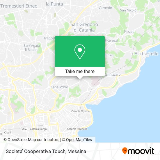 Societa' Cooperativa Touch map