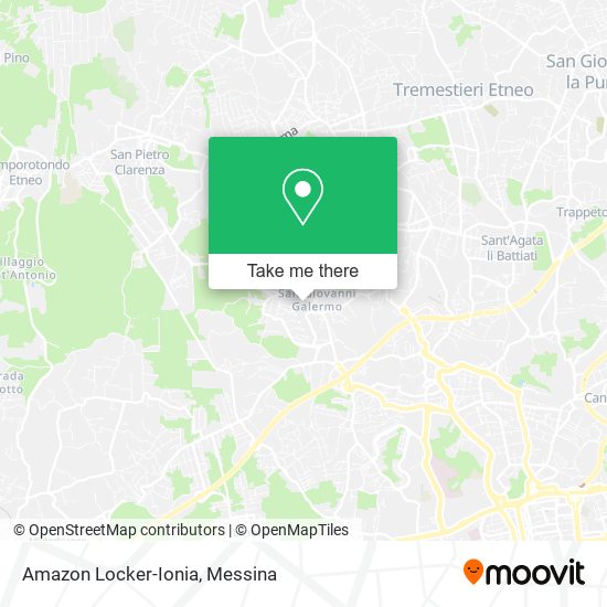 Amazon Locker-Ionia map