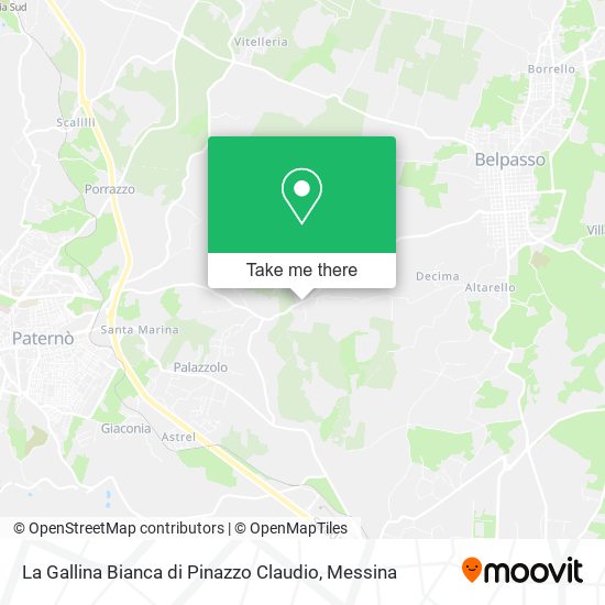 La Gallina Bianca di Pinazzo Claudio map