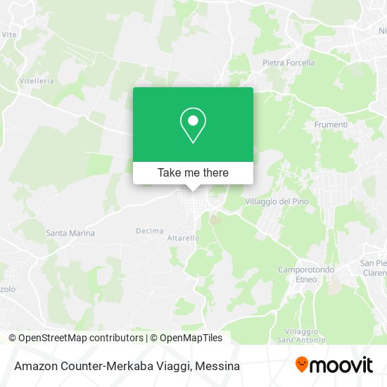 Amazon Counter-Merkaba Viaggi map
