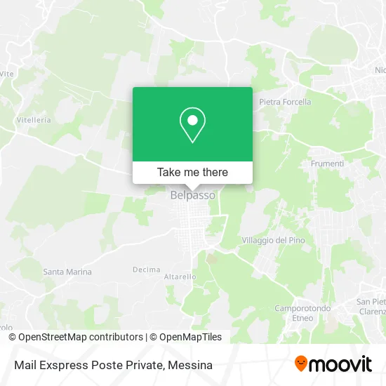 Mail Express Private Post map