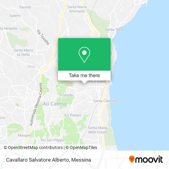 Cavallaro Salvatore Alberto map