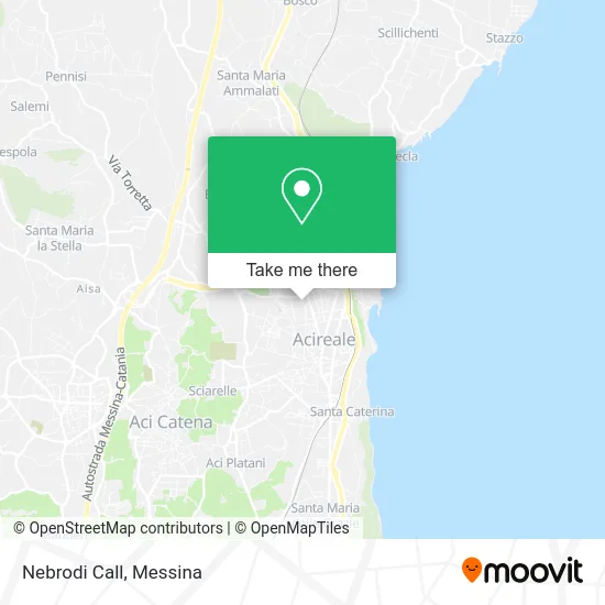 Nebrodi Call map