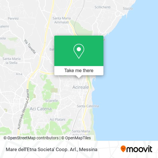 Mare dell'Etna Societa' Coop. Arl. map