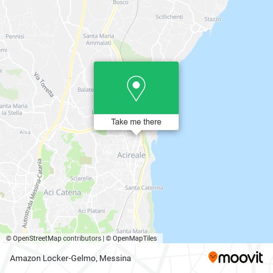 Amazon Locker-Gelmo map