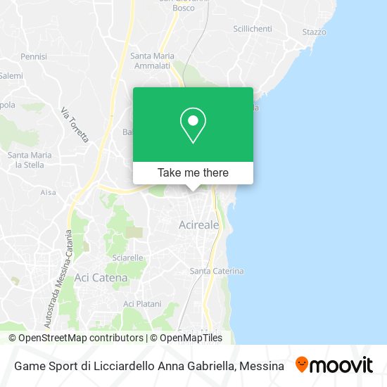 Game Sport di Licciardello Anna Gabriella map