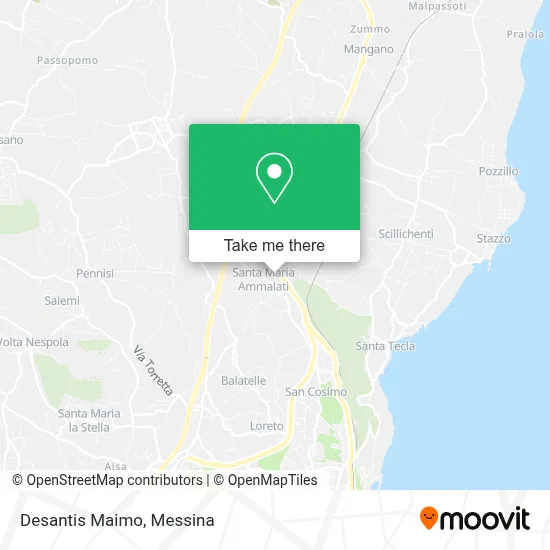 Desantis Maimo map