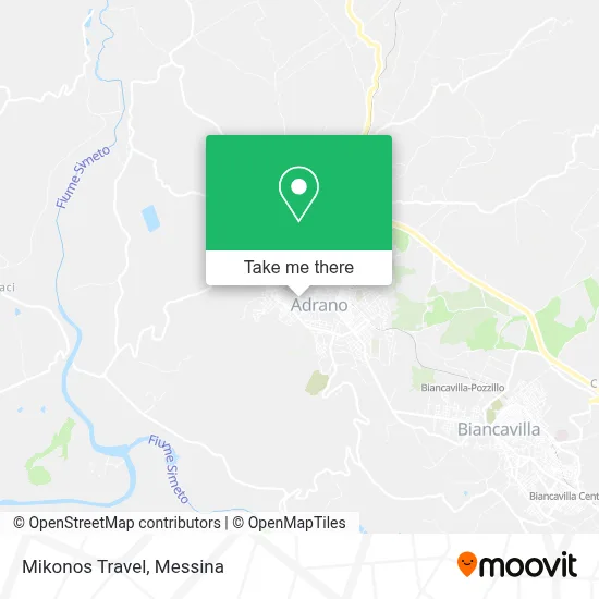 Mikonos Travel map
