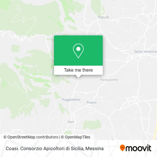 Coasi. Consorzio Apicoltori di Sicilia map