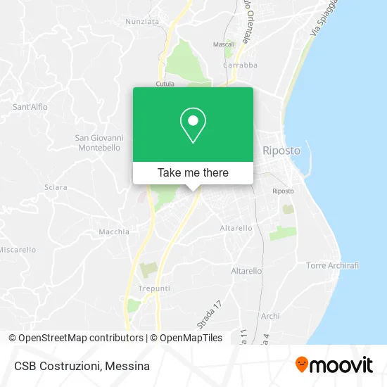 CSB Constructions map