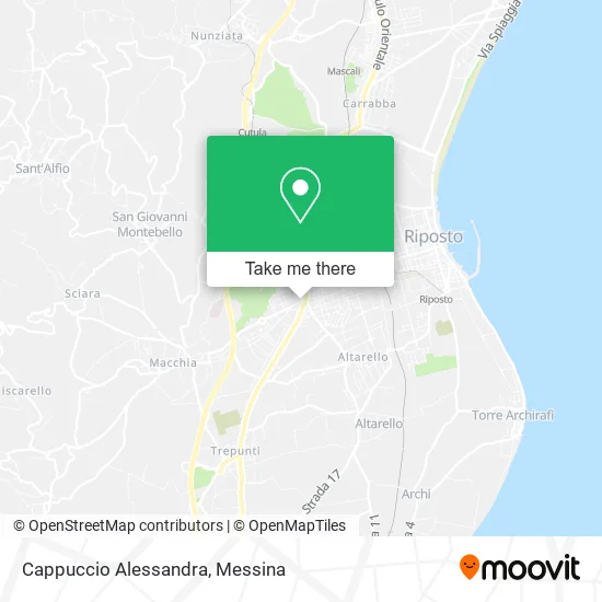 Alessandra Cappuccio map