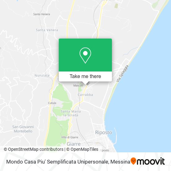 Mondo Casa Piu' Semplificata Unipersonale map