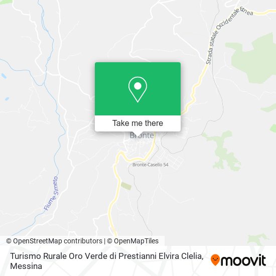 Turismo Rurale Oro Verde di Prestianni Elvira Clelia map
