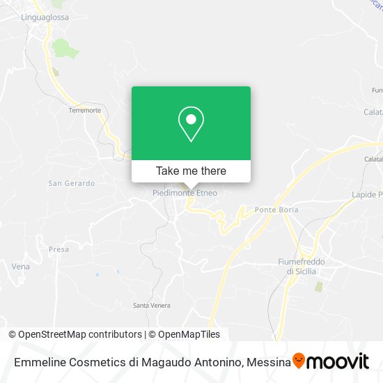 Emmeline Cosmetics di Magaudo Antonino map