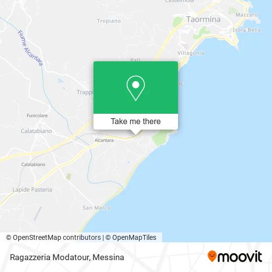 Ragazzeria Modatour map