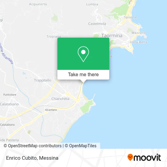 Enrico Cubito map