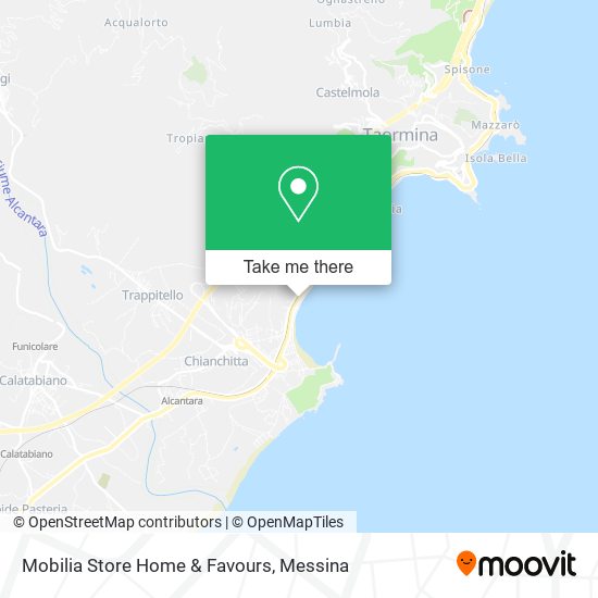 Mobilia Store Home & Favours map