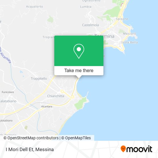 I Mori Dell Et map
