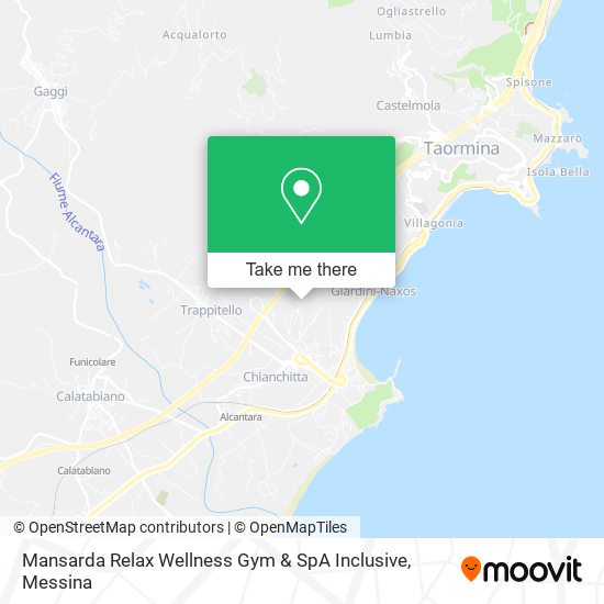 Mansarda Relax Wellness Gym & SpA Inclusive map