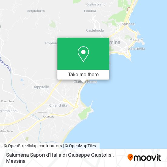 Salumeria Sapori d'Italia di Giuseppe Giustolisi map