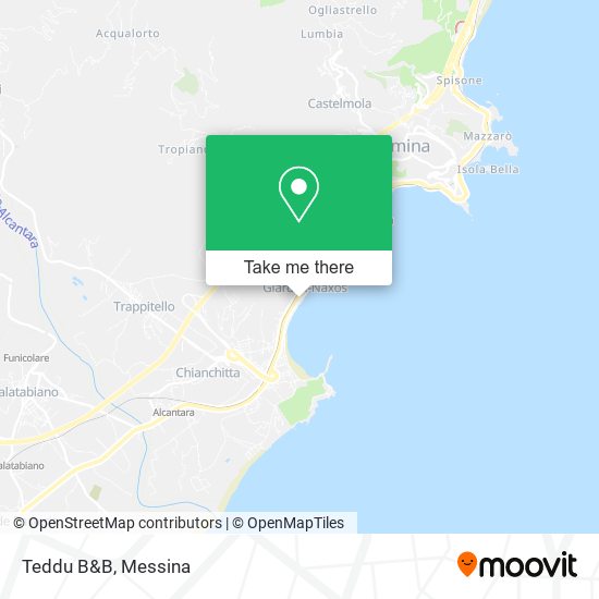 Teddu B&B map