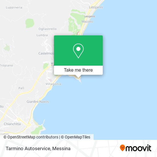 Tarmino Autoservice map