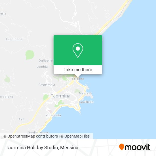 Taormina Holiday Studio map