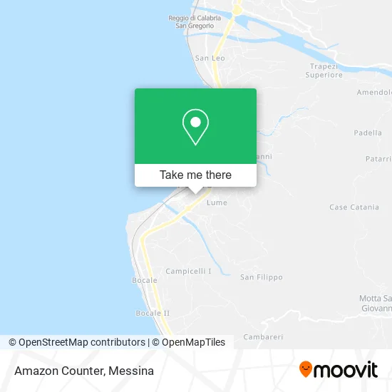 Amazon Counter map