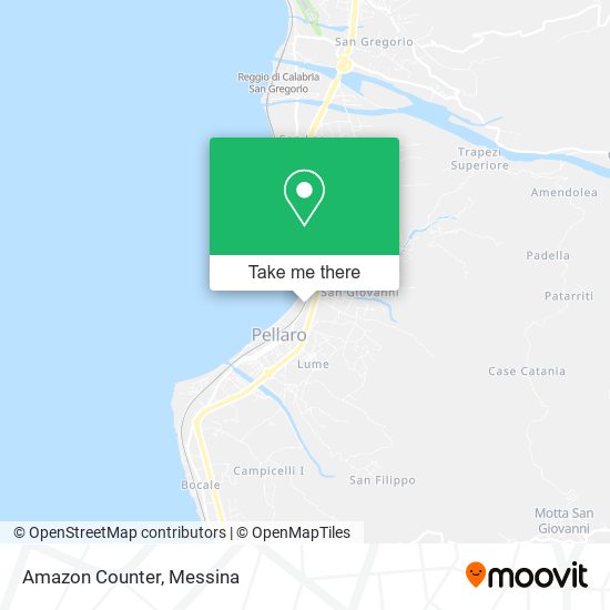 Amazon Counter map