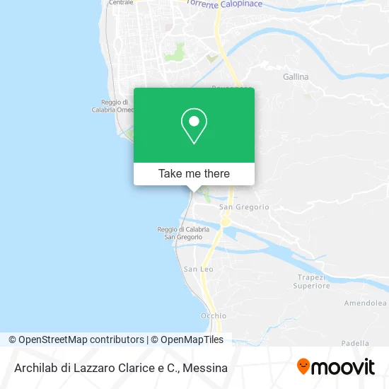 Archilab di Lazzaro Clarice e C. map