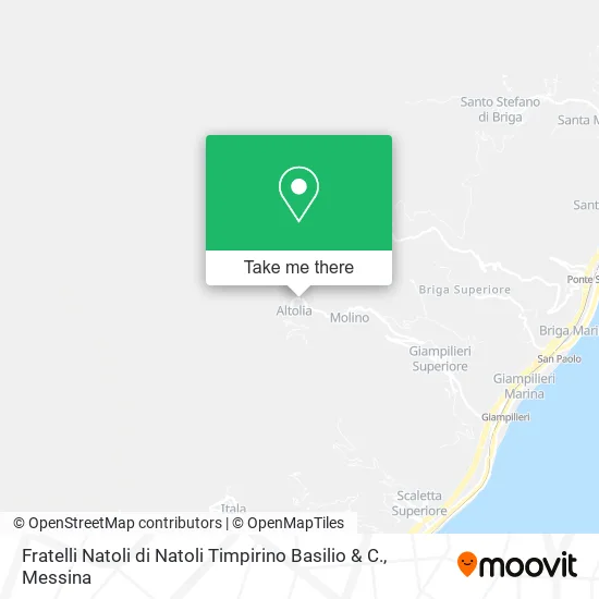 Fratelli Natoli di Natoli Timpirino Basilio & C. map