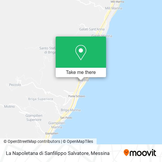 La Napoletana di Sanfilippo Salvatore map