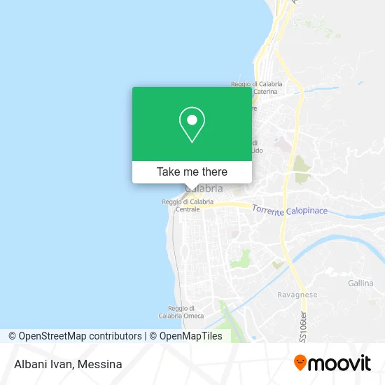 Albani Ivan map