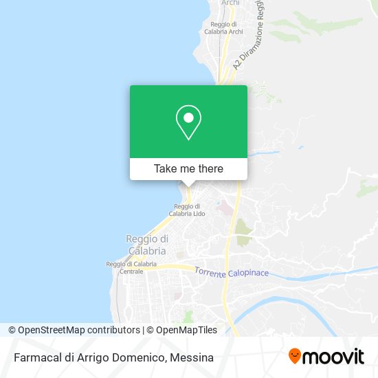 Farmacal di Arrigo Domenico map