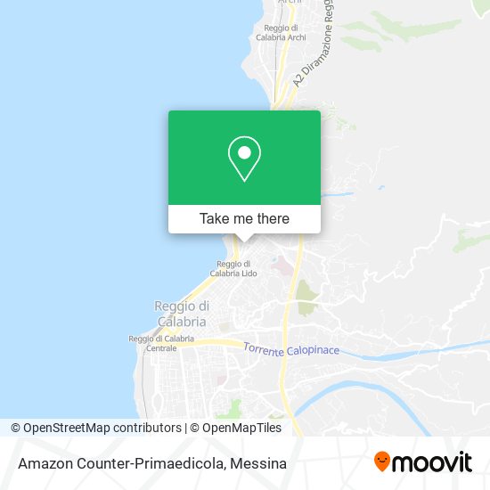 Amazon Counter-Primaedicola map